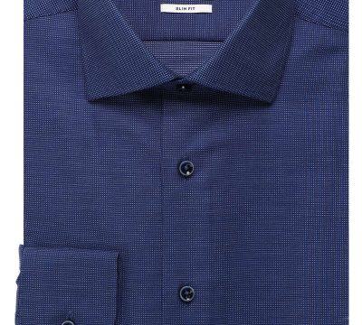 ETERNA Slim Fit Overhemd ML7 (72CM+) blauw